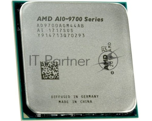 Процессор AMD CPU Bristol Ridge A10 4C/4T 9700 (3.5/3.8GHz,2MB,45-65W,AM4) tray, Radeon R7 Series
