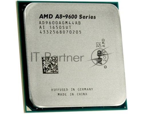 Процессор AMD CPU Bristol Ridge A8 4C/4T 9600 (3.1/3.4GHz,2MB,65W,AM4) tray, Radeon R7 Series