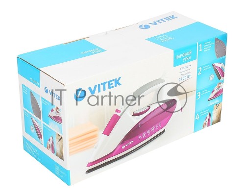 Утюг Vitek VT-1262 PK розовый