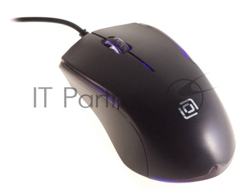 Мышь проводная Oklick 245M черный, 1000 dpi, USB, кнопки - 3