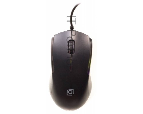Мышь проводная Oklick 245M черный, 1000 dpi, USB, кнопки - 3