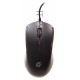 Мышь проводная Oklick 245M черный, 1000 dpi, USB, кнопки - 3