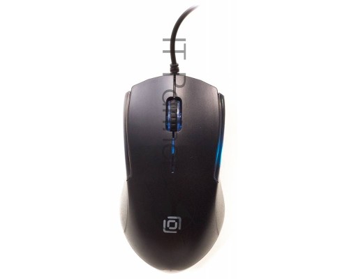 Мышь проводная Oklick 245M черный, 1000 dpi, USB, кнопки - 3