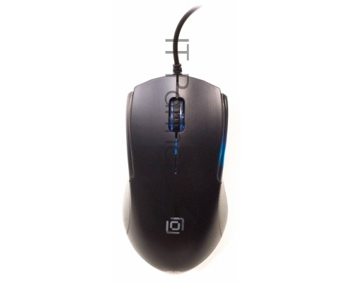 Мышь проводная Oklick 245M черный, 1000 dpi, USB, кнопки - 3