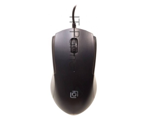 Мышь проводная Oklick 245M черный, 1000 dpi, USB, кнопки - 3