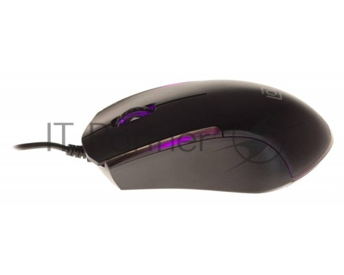 Мышь проводная Oklick 245M черный, 1000 dpi, USB, кнопки - 3