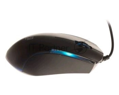 Мышь проводная Oklick 245M черный, 1000 dpi, USB, кнопки - 3