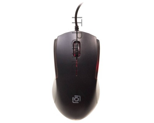 Мышь проводная Oklick 245M черный, 1000 dpi, USB, кнопки - 3