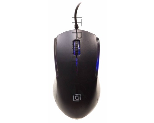 Мышь проводная Oklick 245M черный, 1000 dpi, USB, кнопки - 3