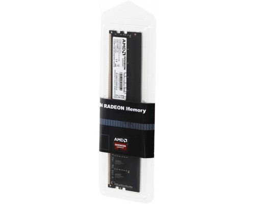 Оперативная память AMD 4GB DDR4 2133MHz DIMM R7 Performance Series Black R744G2133U1S-U Non-ECC, CL15, 1.2V, Retail