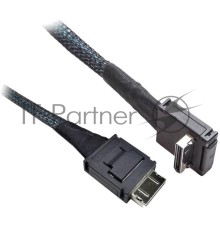 Кабель AXXCBL700CVCR 700 mm long, spare cable kit (1 cable included), straight OCuLink SFF-8611 connector to right angle OCuLink SFF-8611 connector