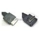 Кабель AXXCBL800CVCR 800 mm long, spare cable kit (1 cable included), straight OCuLink SFF-8611 connector to right angle OCuLink SFF-8611 connector