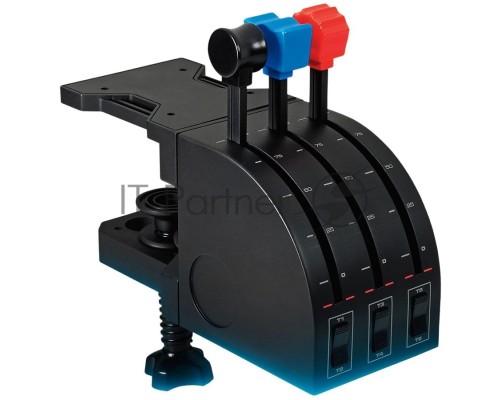 Джойстик 945-000015 Logitech G Saitek PRO Flight Throttle Quadrant - EMEA