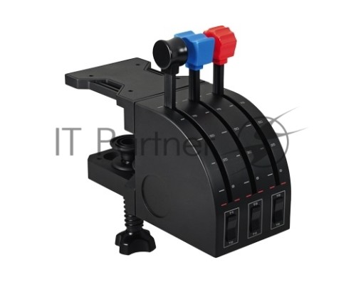 Джойстик 945-000015 Logitech G Saitek PRO Flight Throttle Quadrant - EMEA