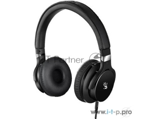 Наушники с микрофоном A4 Bloody M510 черный 1.2м мониторы оголовье