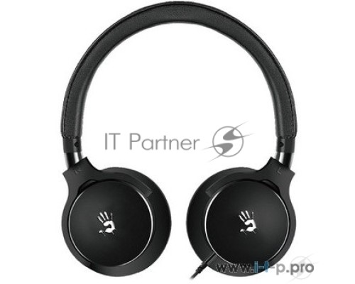 Наушники с микрофоном A4 Bloody M510 черный 1.2м мониторы оголовье