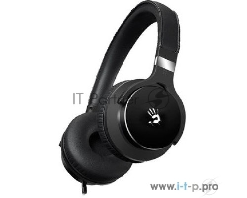 Наушники с микрофоном A4 Bloody M510 черный 1.2м мониторы оголовье