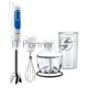 Блендер погружной Braun MQ 3035 WH Sauce 700Вт белый/синий