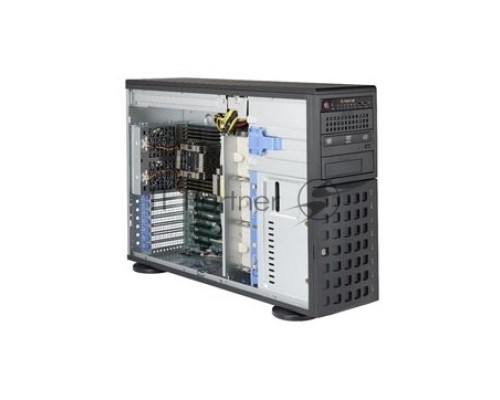 Платформа SuperMicro 7049P-TRT - 4U/Tower - 8x SATA - Dual 10-Gigabit Ethernet - 16x DDR4 - 1280W Redundant