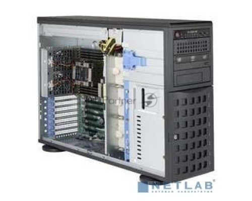 Платформа SuperMicro 7049P-TRT - 4U/Tower - 8x SATA - Dual 10-Gigabit Ethernet - 16x DDR4 - 1280W Redundant