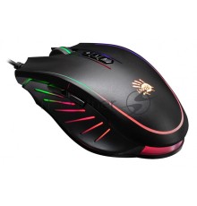 Мышь проводная A4Tech Bloody Q81 черный, 3200 dpi, USB, кнопки - 8