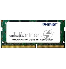 Оперативная память Patriot SO-DIMM DDR4 4GB PC19200   PSD44G240081S Patriot