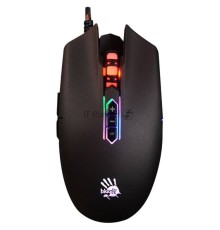 Мышь проводная A4Tech Bloody Q80 черный, 3200 dpi, USB, кнопки - 8
