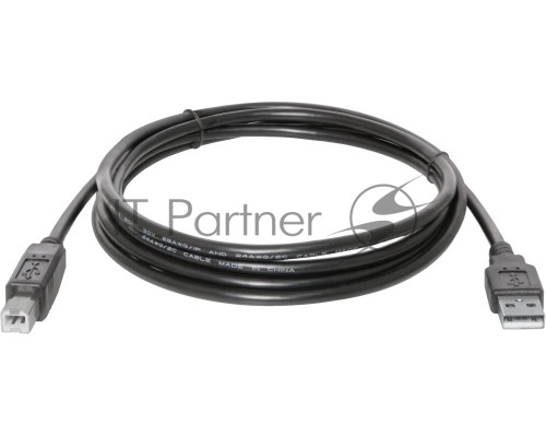 Кабель USB Defender USB04-10 USB2.0 AM-BM, 3.0м (83764)
