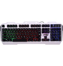 Клавиатура Defender Metal Hunter GK-140L RU [45140] {Проводная игровая клавиатура, RGB подсветка,19 Anti-Ghost}