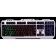 Клавиатура Defender Metal Hunter GK-140L RU [45140] {Проводная игровая клавиатура, RGB подсветка,19 Anti-Ghost}
