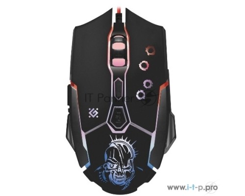 Мышь Defender Killer GM-170L [52170] {Проводная игровая мышь, оптика,7кнопок,800-3200dpi}