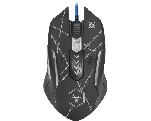Мышь Defender Forced GM-020L [52020] {Проводная игровая мышь, оптика,6кнопок,800-3200dpi}