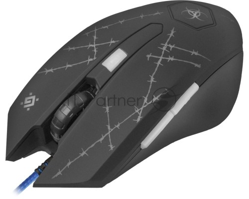 Мышь Defender Forced GM-020L [52020] {Проводная игровая мышь, оптика,6кнопок,800-3200dpi}