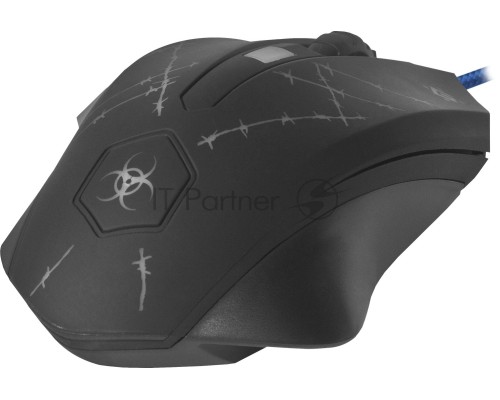 Мышь Defender Forced GM-020L [52020] {Проводная игровая мышь, оптика,6кнопок,800-3200dpi}