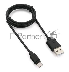 Кабель Гарнизон Кабель USB 2.0 Pro, AM/microBM 5P, 1м, черный, пакет (GCC-mUSB2-AMBM-1M)