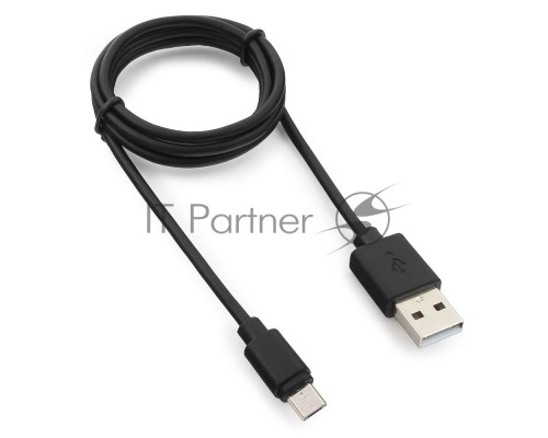 Кабель Гарнизон Кабель USB 2.0 Pro, AM/microBM 5P, 1м, черный, пакет (GCC-mUSB2-AMBM-1M)