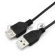 Кабель Гарнизон Кабель удлинитель USB 2.0, AM/AF, 1м, пакет (GCC-USB2-AMAF-1M)
