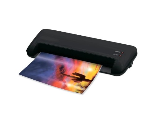 [CACTUS Уничтожители документов] Ламинатор Cactus CS-LAB-A4400B черный A4 (80-125мкм) 40см/мин (2вал.) лам.фото (1448161)