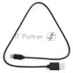Кабель USB Гарнизон GCC-USB2-AMCM-0.5M, USB2.0 AM/ USB3.1 Type-C, 0.5м, пакет