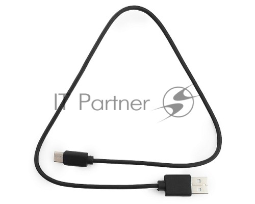 Кабель USB Гарнизон GCC-USB2-AMCM-0.5M, USB2.0 AM/ USB3.1 Type-C, 0.5м, пакет