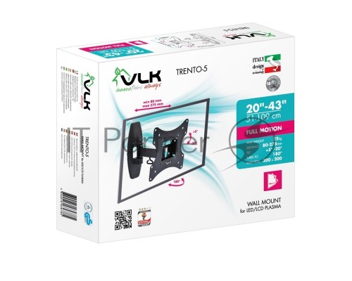 Кронштейн VLK TRENTO-5 черный 20