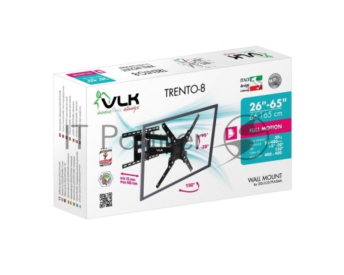 Кронштейн VLK TRENTO-8 черный 26