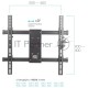 Кронштейн для телевизора Arm Media PARAMOUNT-40 черный 26