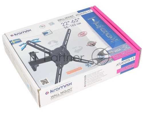 Кронштейн для телевизора Kromax ATLANTIS-15 темно-серый 22
