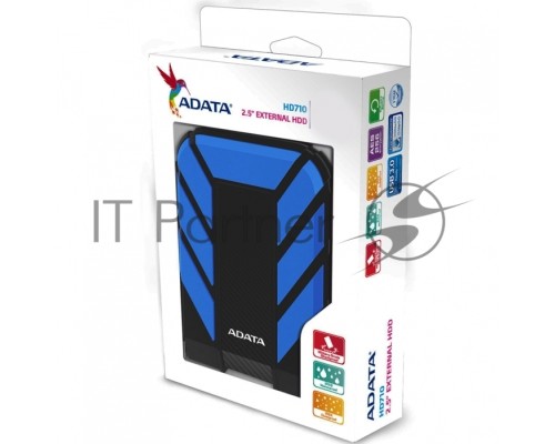 Внешний жесткий диск AData USB 3.0 2Tb AHD710-2TU3-CBL HD710 DashDrive Durable 2.5