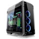 Корпус View 71 TG (840574) CA-1I7-00F1WN-00 /Black/Win/SPCC/Tempered Glass*4/Color Box/Riing 140mm Blue Fan*2