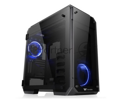 Корпус View 71 TG (840574) CA-1I7-00F1WN-00 /Black/Win/SPCC/Tempered Glass*4/Color Box/Riing 140mm Blue Fan*2 Корпус View 71 TG (840574) CA-1I7-00F1WN-00 /Black/Win/SPCC/Tempered Glass*4/Color Box/Riing 140mm Blue Fan*2