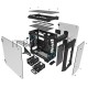 Корпус View 71 TG (840574) CA-1I7-00F1WN-00 /Black/Win/SPCC/Tempered Glass*4/Color Box/Riing 140mm Blue Fan*2