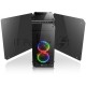 Корпус View 71 TG RGB (870680) CA-1I7-00F1WN-01 /Black/Win/SPCC/Tempered Glass*4/Color Box/Riing 140mm RGB Fan*3