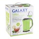Чайник электрический Galaxy GL 0318, зеленый, пластик, 2000 Вт, 1,7 л